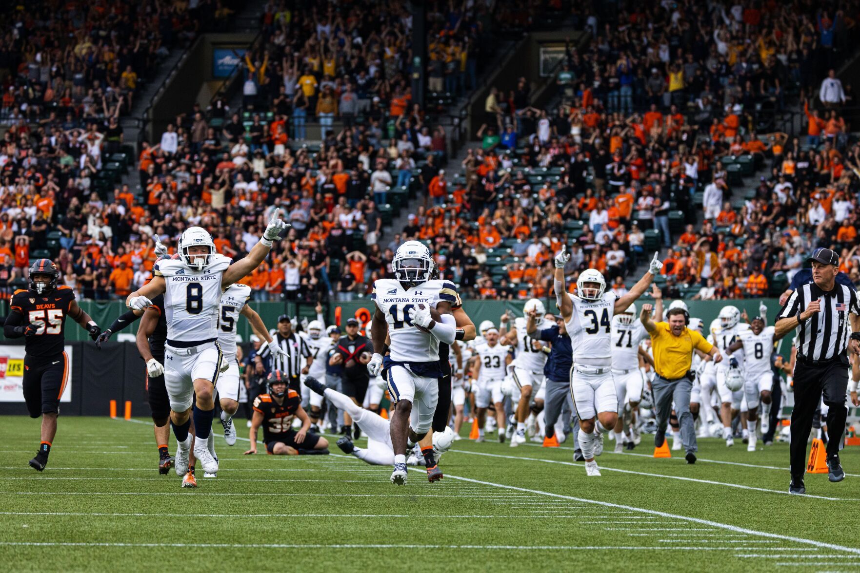 Marqui Johnson return vs. Oregon State